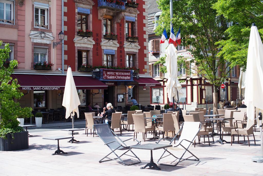 Hotel-Restaurant St-Christophe بلفور المظهر الخارجي الصورة