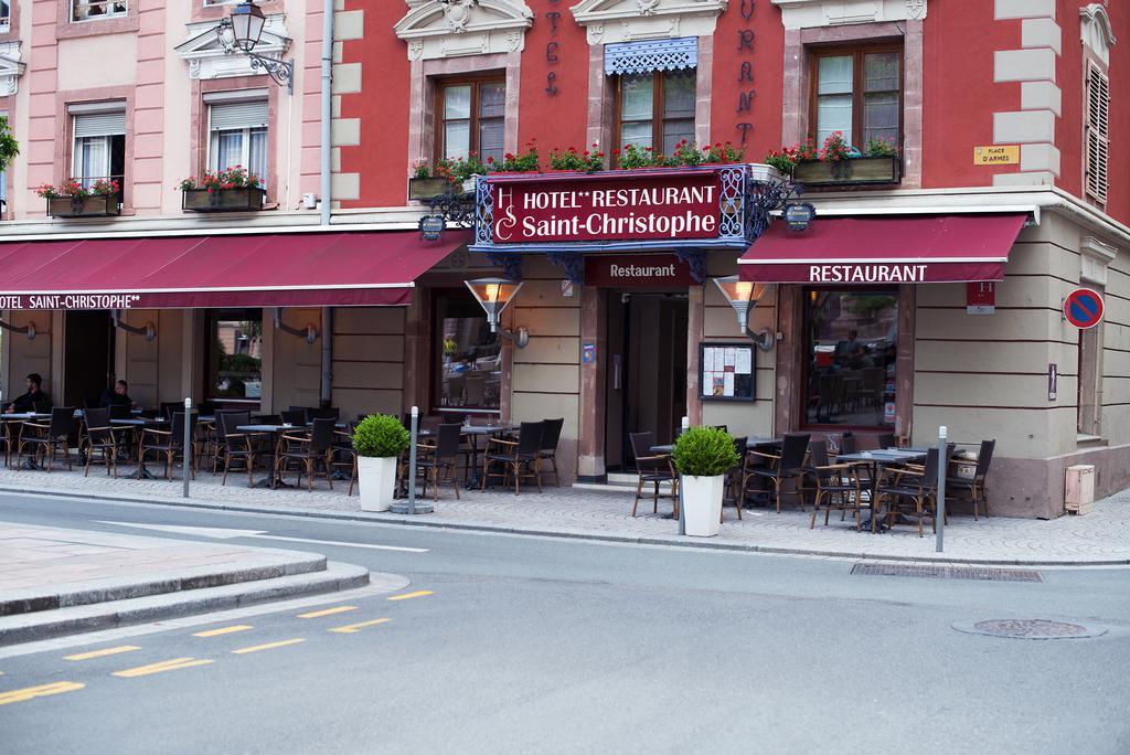 Hotel-Restaurant St-Christophe بلفور المظهر الخارجي الصورة