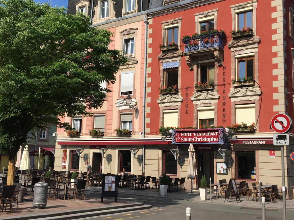Hotel-Restaurant St-Christophe بلفور المظهر الخارجي الصورة
