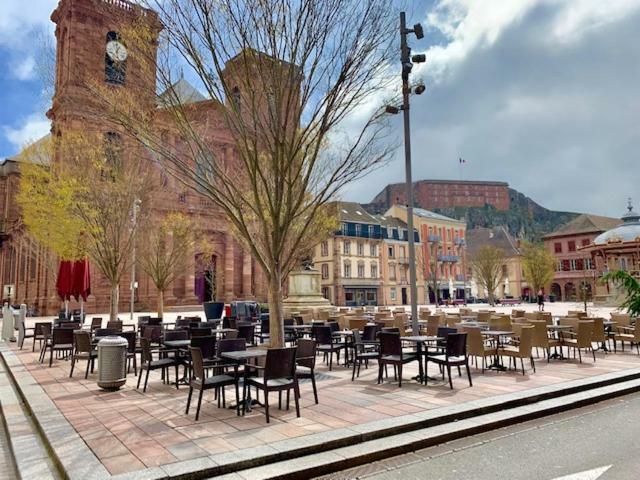 Hotel-Restaurant St-Christophe بلفور المظهر الخارجي الصورة